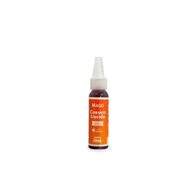 Corante Liquido 20Ml Laranja - Mago