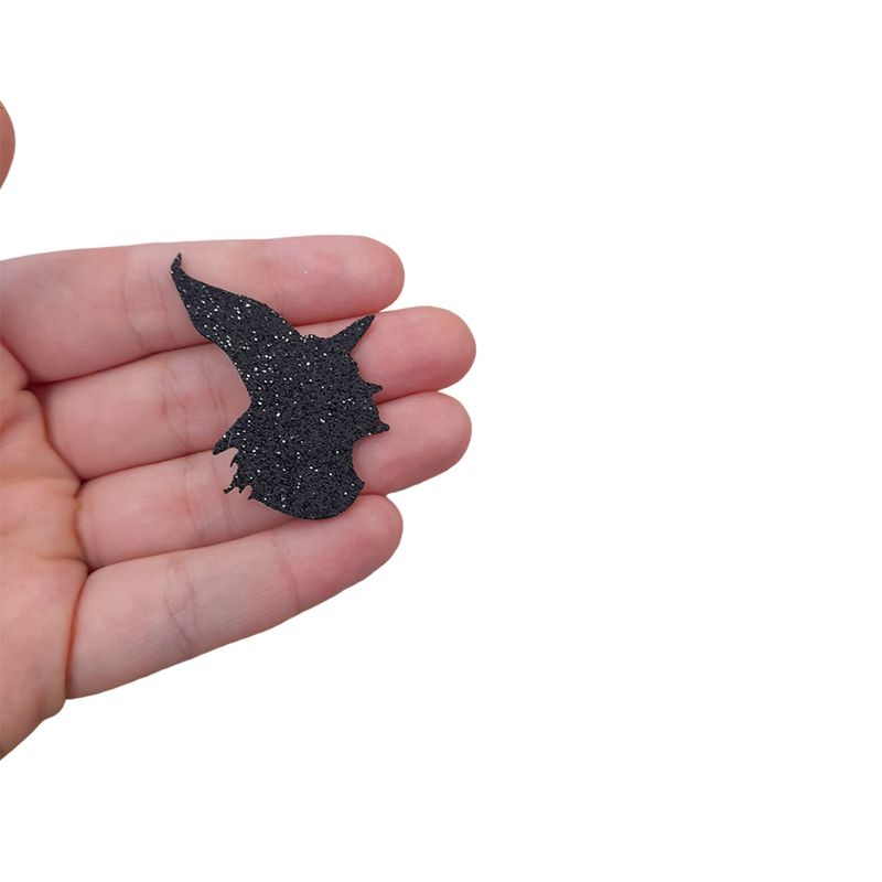 Aplique Decorativo Halloween - Bruxa - 5cm - 10 unidades - Magazine 25