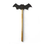 Palito Decorativo Halloween - Morcego - 26cm - 5 unidades - Magazine 25