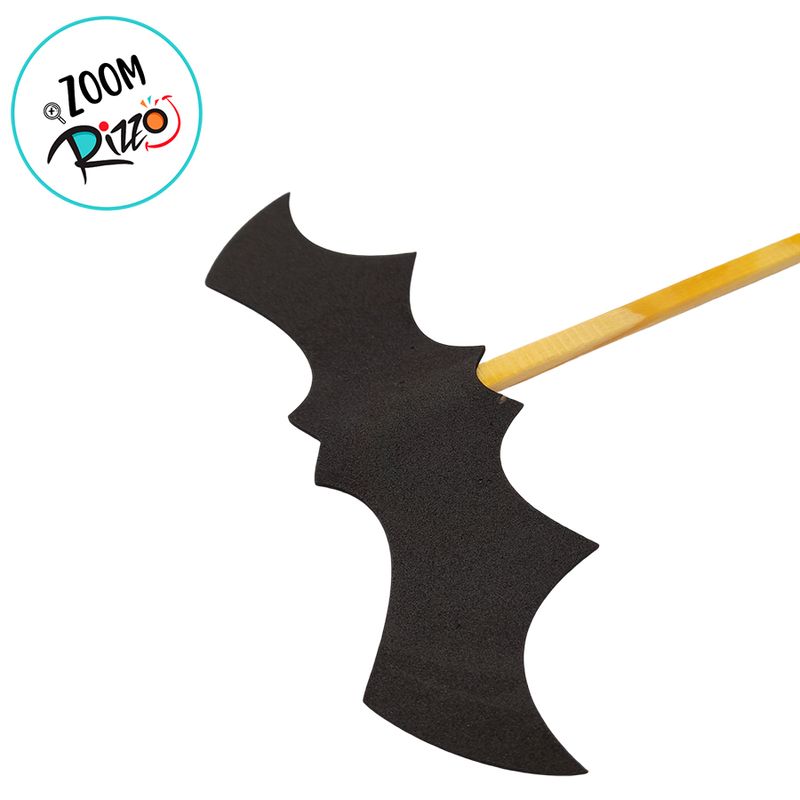 Palito Decorativo Halloween - Morcego - 26cm - 5 unidades - Magazine 25