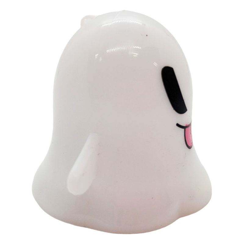 Vela Decorativa Com Led  Halloween - Fantasma Careta - 5,5x4,5cm - 1 unidade - Magazine 25