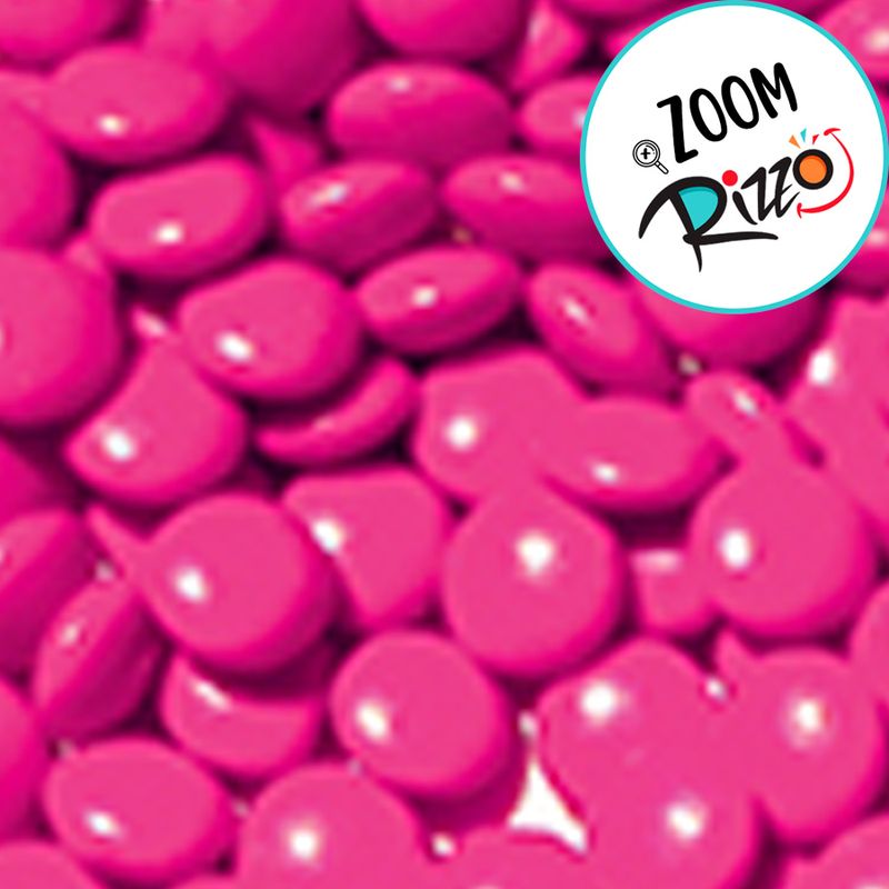 Pastilhas Confeitadas Sabor Chocolate Coloreti Rosa - 500g - 1 unidade - Magazine 25