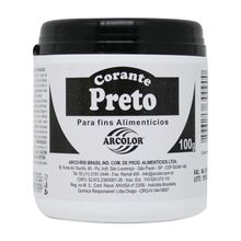 Corante Po 100G Preto Arcolor