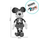 Pelucia Minnie Esqueleto - 59cm - Disney Original - 1 unidade - Cromus - Magazine 25