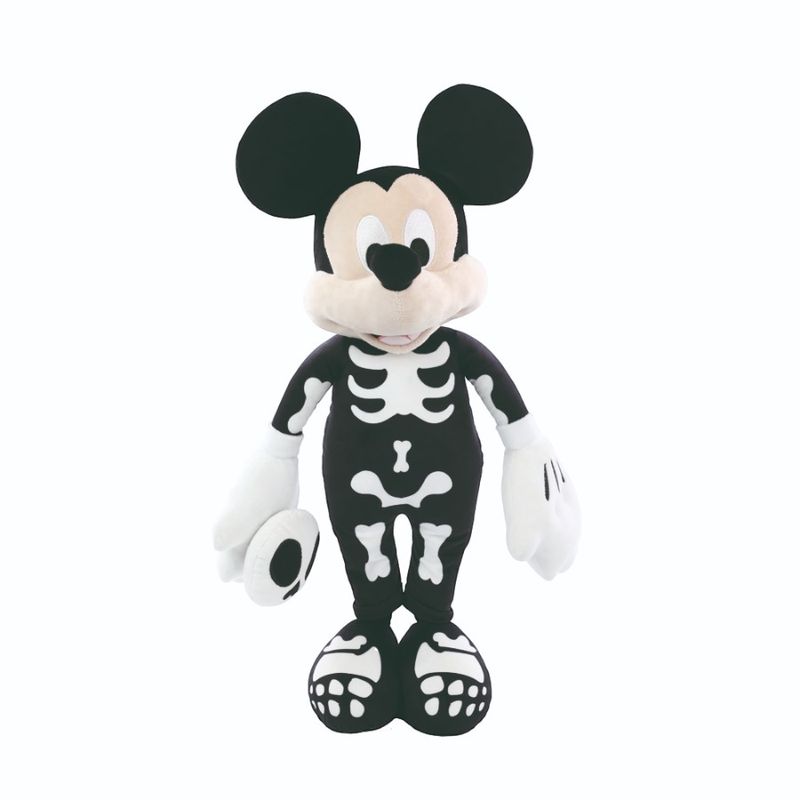 Pelucia Mickey Esqueleto - 59cm - Disney Original - 1 unidade - Cromus - Magazine 25