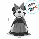 Pelucia Minnie Vampiro - de 49cm até 75cm - Disney Original - 1 unidade - Cromus - Magazine 25