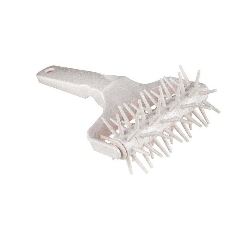 Rolo Furador 20,7x13x6Cm - Plástico Branco  - 1 unidades - Cromus Linha Profissional Allonsy - Magazine 25