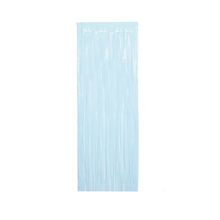 Cortina Decorativa Azul Pastel 2 M - 1 Un