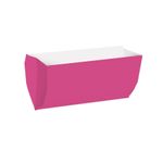 Saquinho para Hot Dog Liso Pink 9x17,5x5 Pacotes com 50 Un