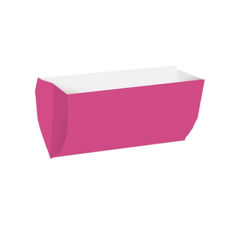 Saquinho para Hot Dog Liso Pink 9x17,5x5 Pacotes com 50 Un