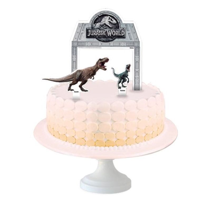 Topper para Bolo Jurassic World - Festcolor - 03Un