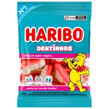 Bala de Gelatina Dentinhos 80g - Haribo