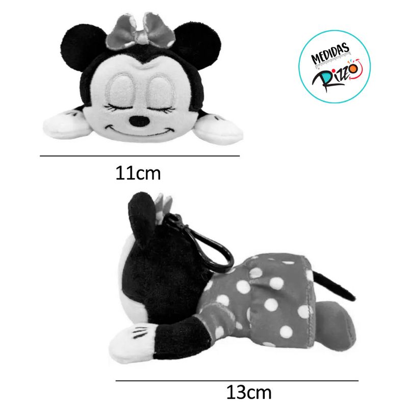 Pelúcia Minnie Dormindo Clipon - 12cm - 1 unidade - Disney Original - Magazine 25