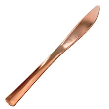 Faca Descartável Premium Rose Gold - 20cm - 6 unidades - Magazine 25