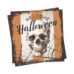 Guardanapo Halloween Welcome - 24,5cm - 20  uns - Cromus - Magazine 25