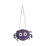 Bolsinha Aranha Roxa de Halloween - 20cm - 1  un - Cromus - Magazine 25