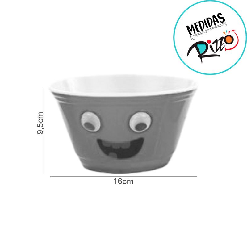 Bowl de Halloween Divertido - Roxo - 16x9,5cm - 1  un - Cromus - Magazine 25