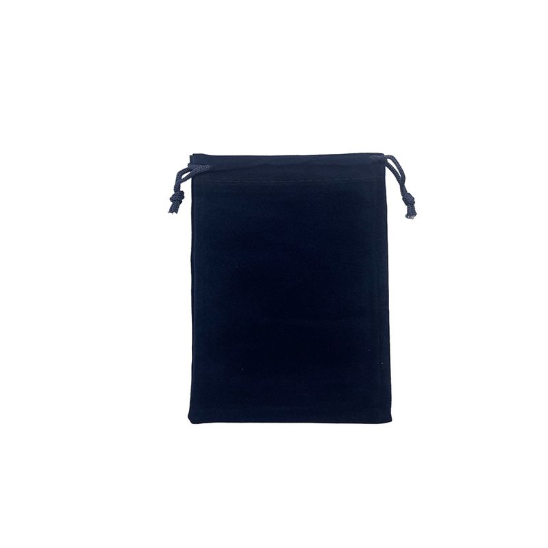 Saquinho de Veludo Premium - Azul Escuro - 7x9cm  - 10 unidades - Magazine 25