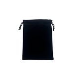 Saquinho de Veludo Premium - Preto - 8x10cm  - 10 unidades - Magazine 25