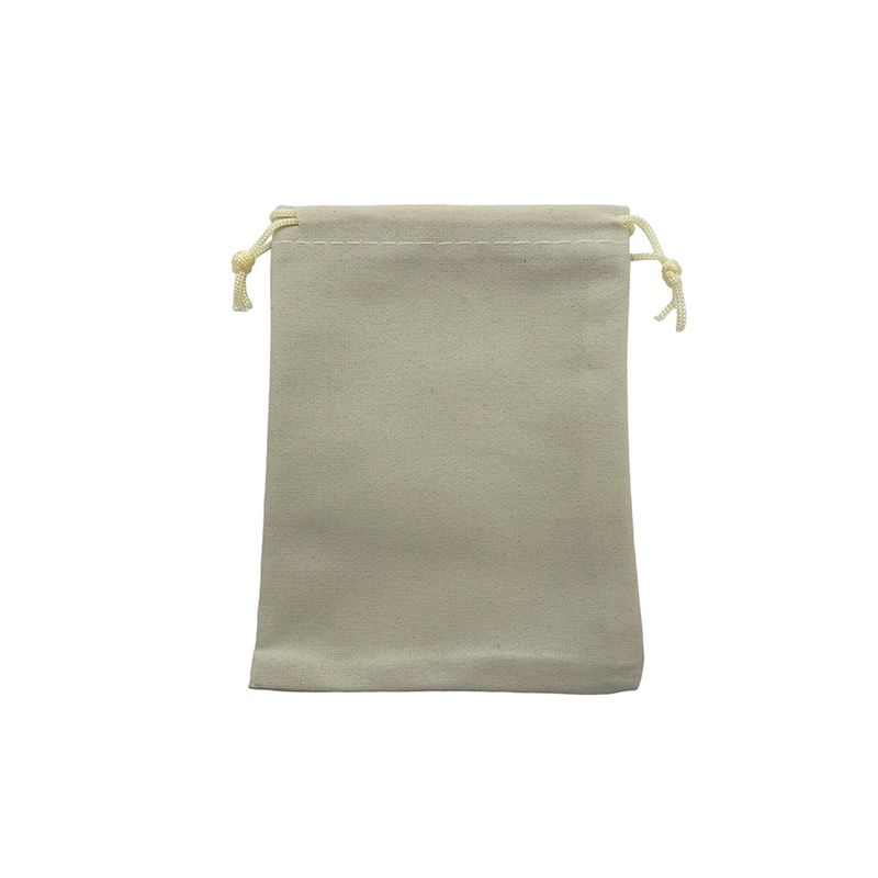 Saquinho de Veludo Premium - Bege - 8x10cm - 10 unidades - Magazine 25