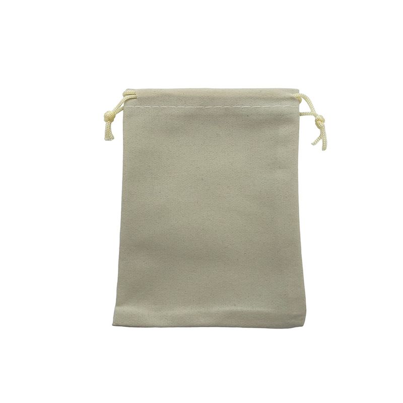 Saquinho de Veludo Premium - Bege - 10x15cm -  10 unidades - Magazine 25