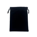 Saquinho de Veludo Premium - Preto - 12x17cm - 10 unidades - Magazine 25