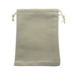 Saquinho de Veludo Premium - Bege - 14x20cm - 10 unidades - Magazine 25
