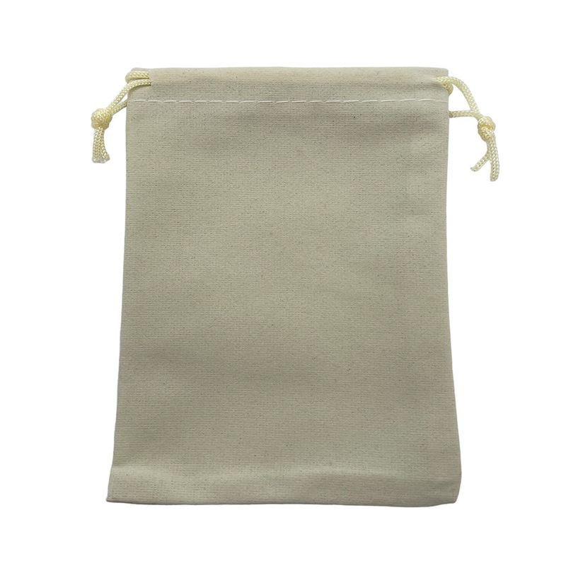 Saquinho de Veludo Premium - Bege - 14x20cm - 10 unidades - Magazine 25