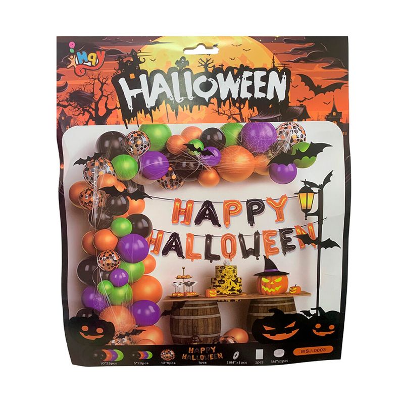 Kit Balões Halloween - Happy Halloween - Kit com 53 Balões - 1  un - Magazine 25