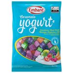 Bala de Caramelo Yogurt Frutas Sortidas 660g - Embaré