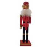 Boneco Soldado Quebra Nozes de Madeira com Espada - 30cm - Vermelho - 1 unidade - Magazine 25