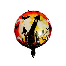 Balão de Festa Metalizado 18" 45cm - Halloween Castelo - 1 un - Magazine 25