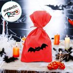 Saco para Surpresas de Halloween - Morcego - 13x25cm - 10  uns - Magazine 25