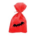 Saco para Surpresas de Halloween - Morcego - 13x25cm - 10  uns - Magazine 25