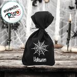 Saco para Surpresas de Halloween Personalizável - Teia - 13x25cm - 10  uns - Magazine 25