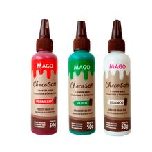 Kit 3 Corante ChocoSoft de Natal - 3 unidades - Mago - Magazine 25