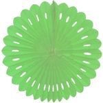 Enfeite de Papel Margarida Fiorata 63cm Verde Claro - 1 Un