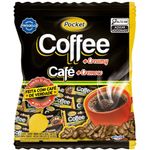 Bala Dura Pocket Cremosa Coffee Freegells 50g - Riclan