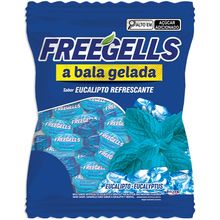 Bala Dura Eucalipto Refrescante Freegells 475g - Riclan