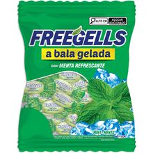 Bala Dura Menta Refrescante Freegells 475g - Riclan