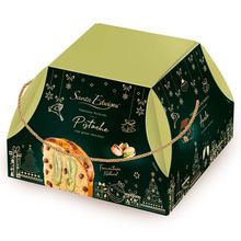 Panettone Recheado Pistache com Gotas Chocolate 800g - Santa Edwiges