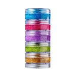 Tinta Facial Glitter Cremoso Light - Kit c/ 5 Cores