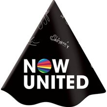 Chapéu de Aniversário 8 Unidades - Now United - Festcolor