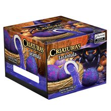 Chiclete Criaturas Tarantula Halloween Frutas Vermelhas 300g - Sukest