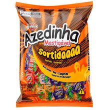 Bala Mastigável Azedinha Sortida Ice Kiss 500g - Cory