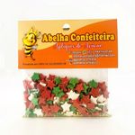 Mini Confeito - Estrelas Natalinas - 20g - Abelha Confeiteira - Magazine 25