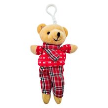 Ursinho Chaveiro de Pelúcia - 12cm - 1 unidade - Magazine 25