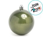 Bolas de Natal em Tubo - Verde - 4cm - 6 unidades - Cromus - Magazine 25