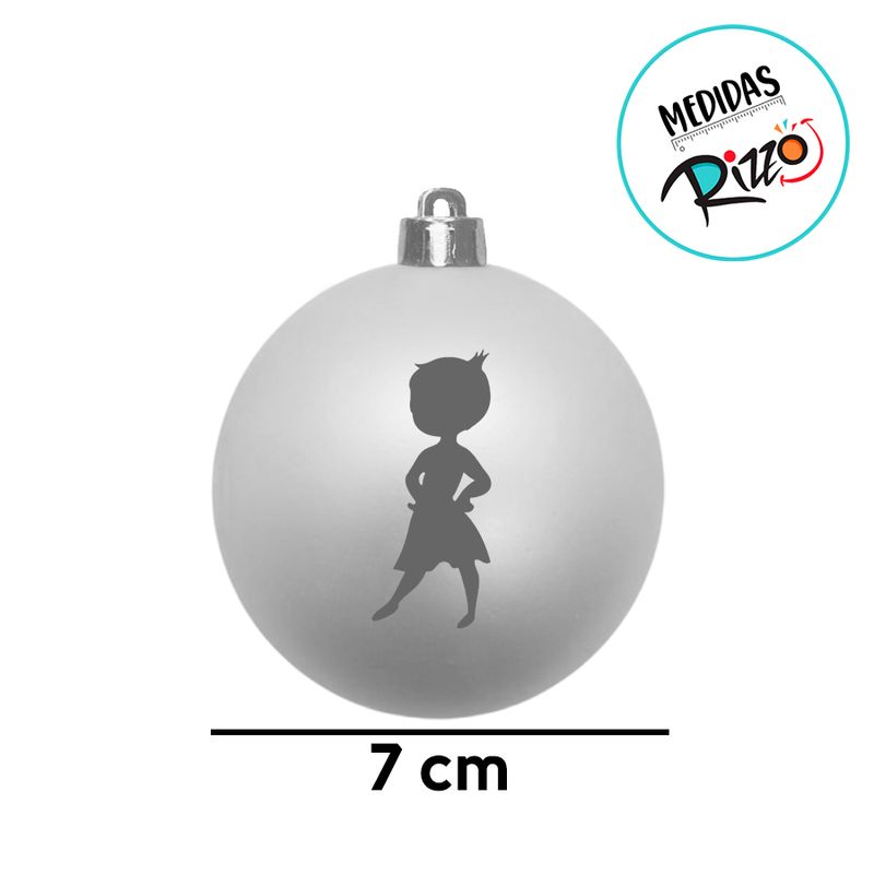 Bola de Natal Colorida Mate - Emoções - 7cm - 8 unidades - Magazine 25