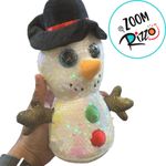 Boneco de Neve de Pelúcia - 24cm - 1 unidade - Magazine 25